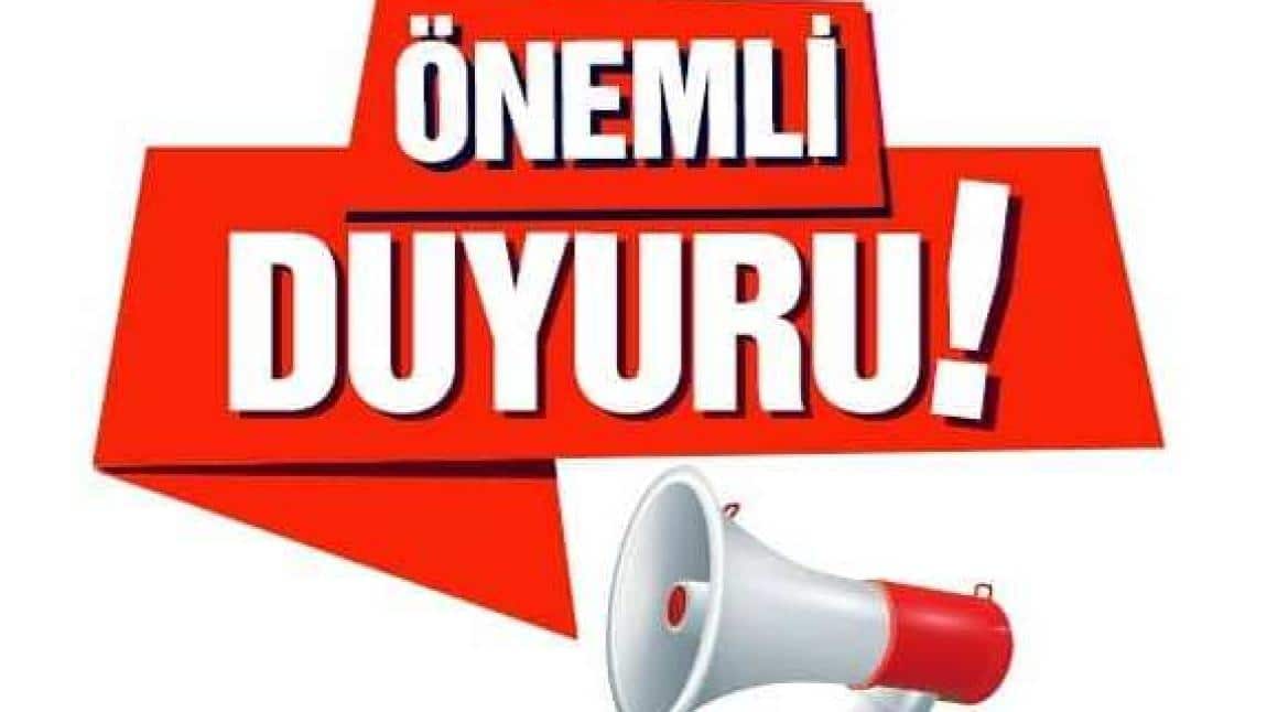 2024-2025 EĞİTİM ÖĞRETİM YILI KAYIT DUYURUSU